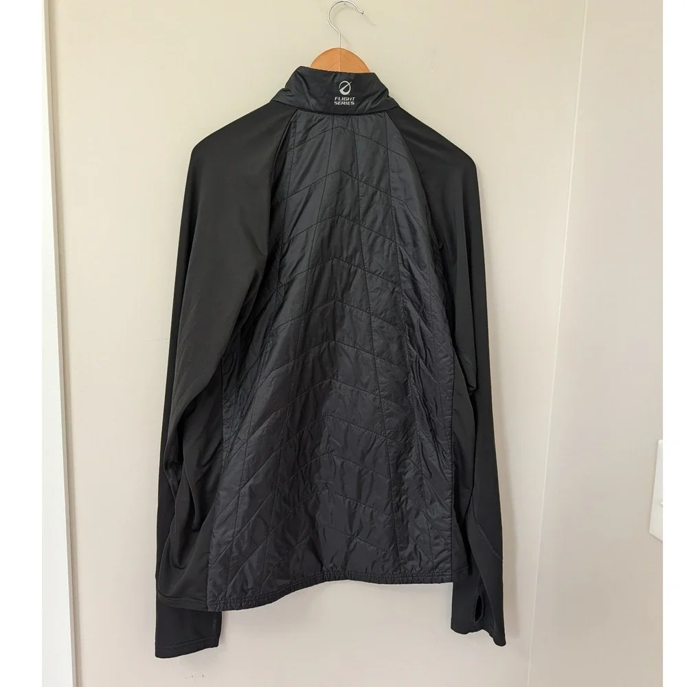 The North Face Flight Series Mens XL Black Hybrid Quilted Insulated Jacket Coat